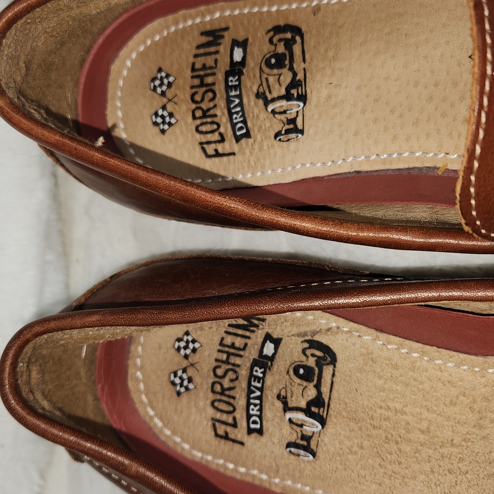 Florsheim Penny Loafer Driver Oval Moc Toe Comfort, Size 9.5 - Picture 6 of 8